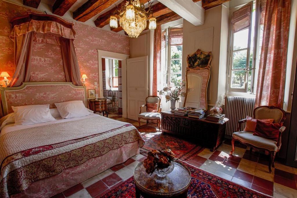 Manoir De Boisairault Bed & Breakfast Le Coudray-Macouard Bagian luar foto